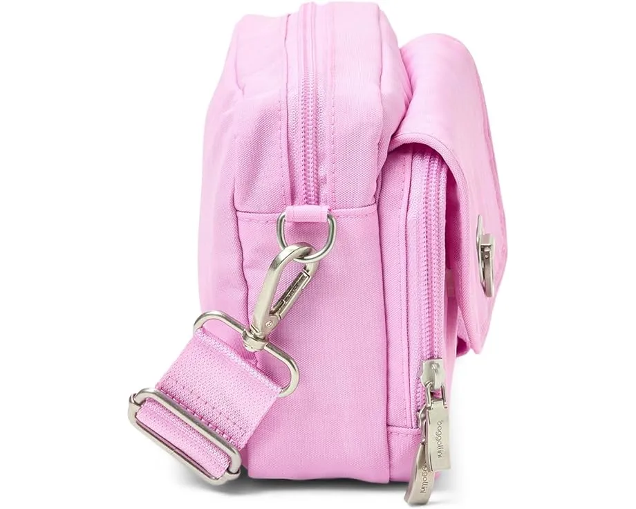 Сумка-кроссбоди Baggallini для фотоаппарата с откидной застежкой и RFID защитой