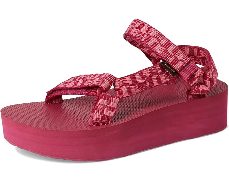 Сандалии Teva Flatform Universal на платформе из переработанных материалов