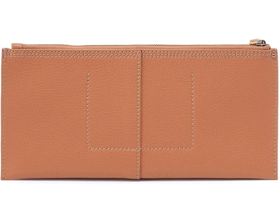 Большой кожаный клатч HOBO Vida с ремешком на запястье