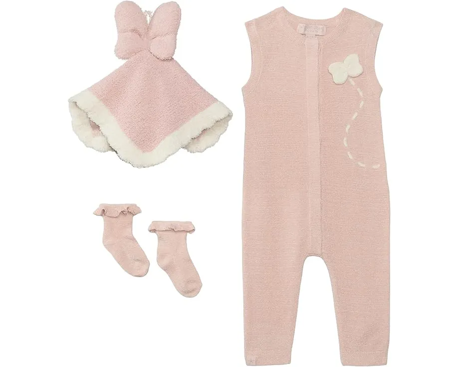 Barefoot Dreams Kids комплект Cozychic Ultra Lite Baby Butterfly с одеялом