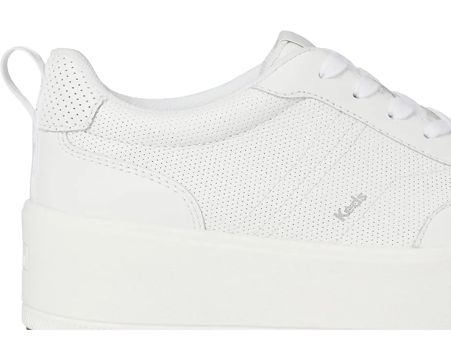 Кроссовки Keds Skyler II Lace-Up на платформе 3.81 см с перфорацией и кожанным верхом
