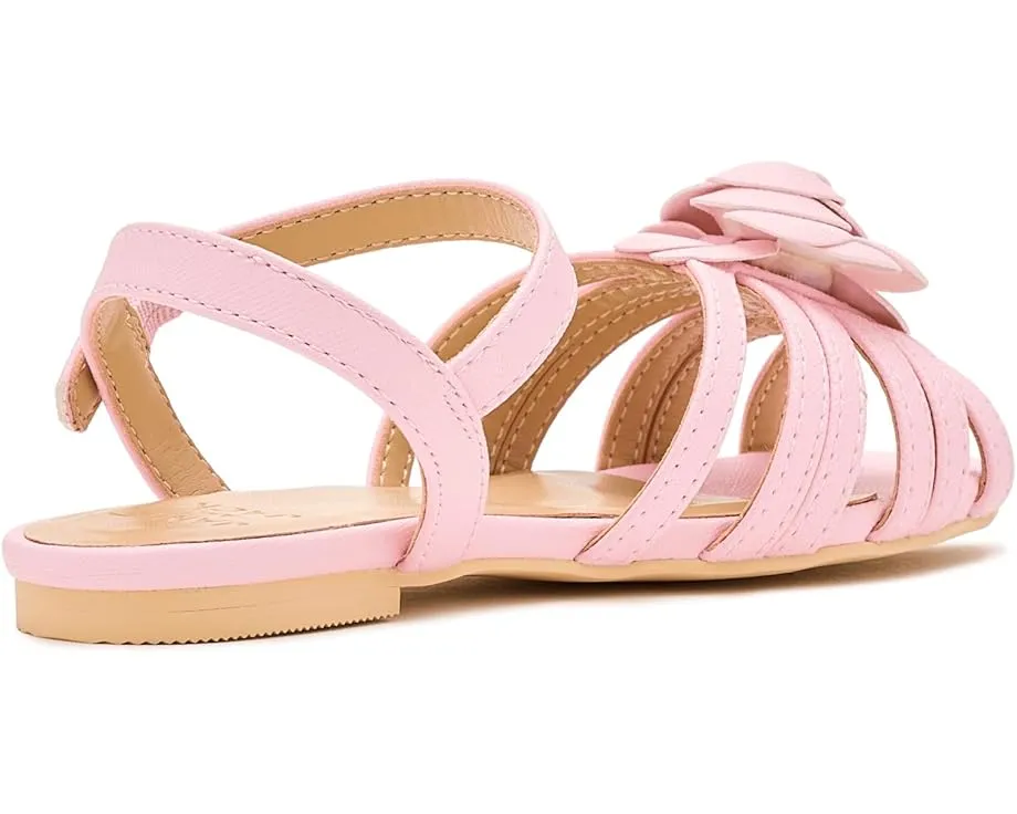 Сандалии Janie and Jack с цветочным декором и круглым носком