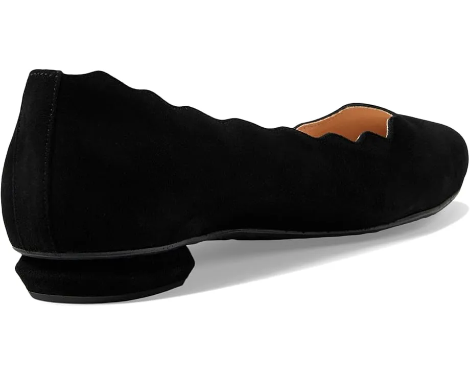 Балетки French Sole Tequila с фестончатым краем и заостренным носком