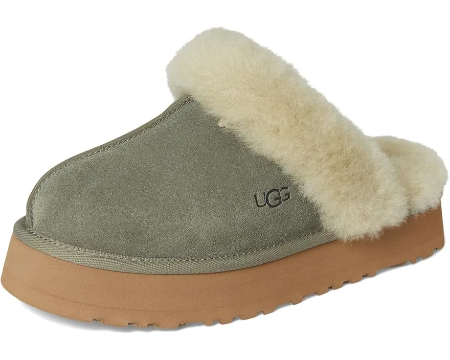 UGG Disquette угги на платформе из овчины с подошвой из ЭВА