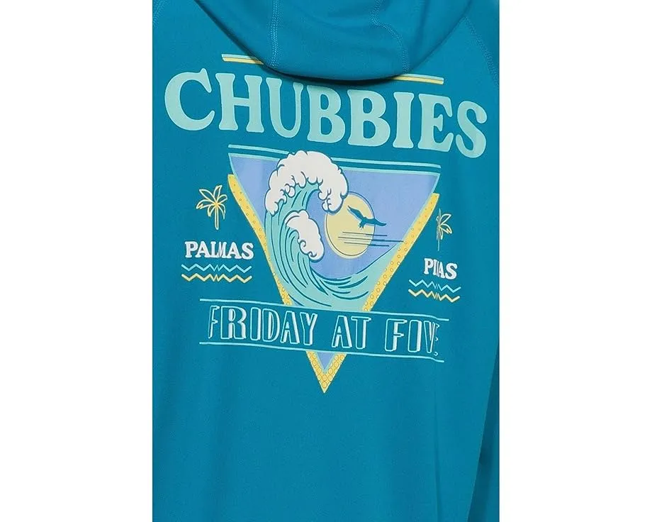 Толстовка Chubbies The Boardwalk Emporer с защитой UPF 50+ и капюшоном