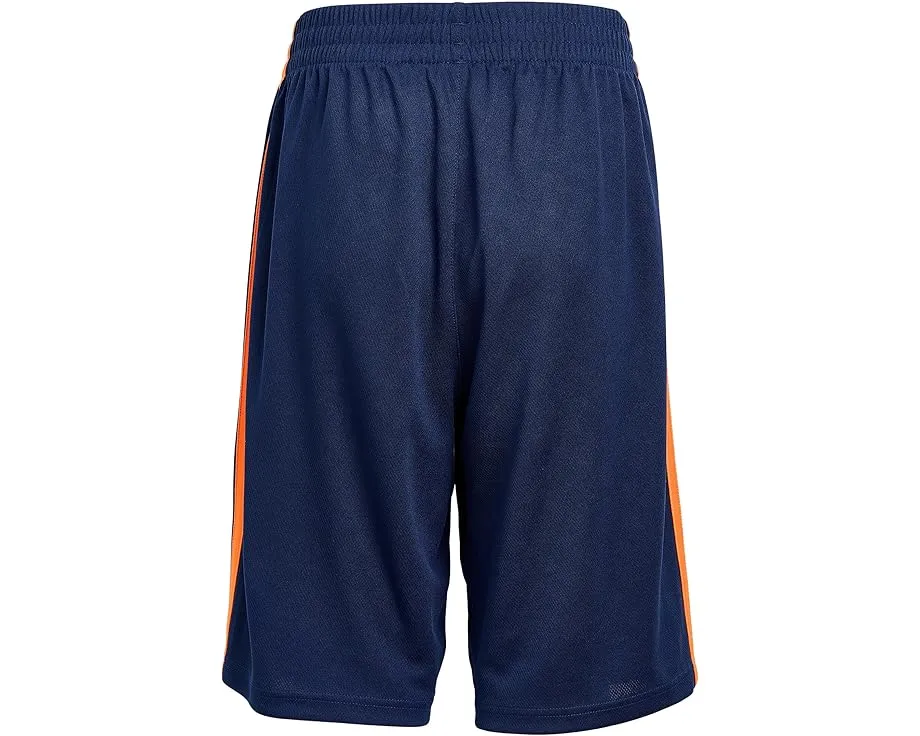 Adidas Kids Essentials 3 полоски шорты черные с красным