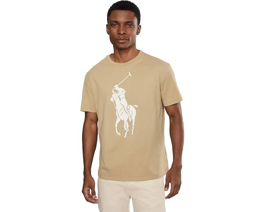 Футболка Polo Ralph Lauren Classic Fit Big Pony Jersey с крупным логотипом