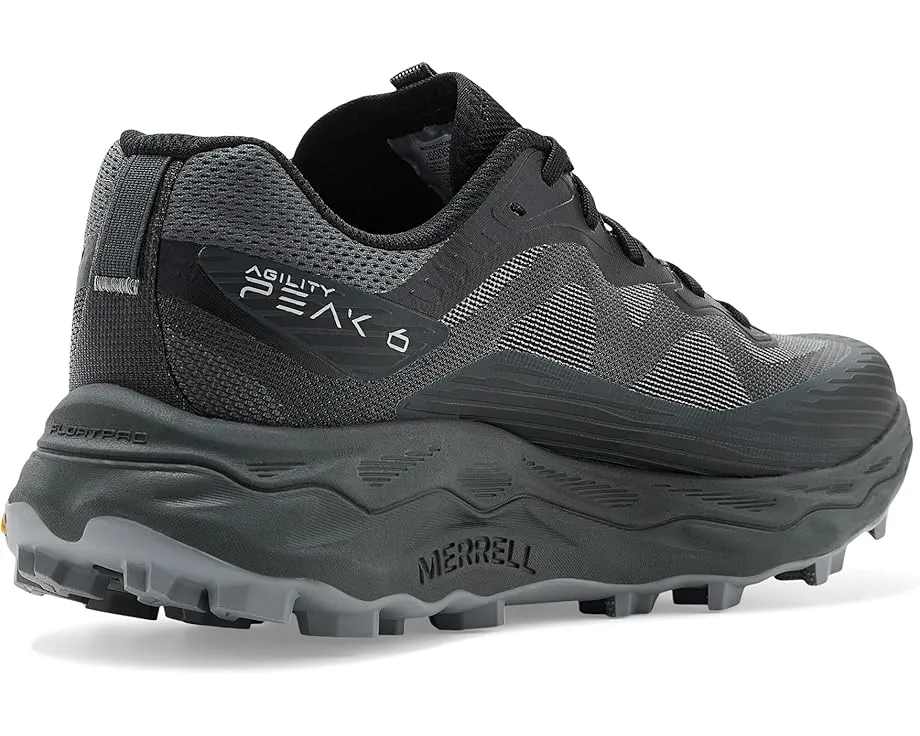 Трейловые кроссовки Merrell Agility Peak 6 с подошвой Vibram Megagrip и технологией FlexConnect