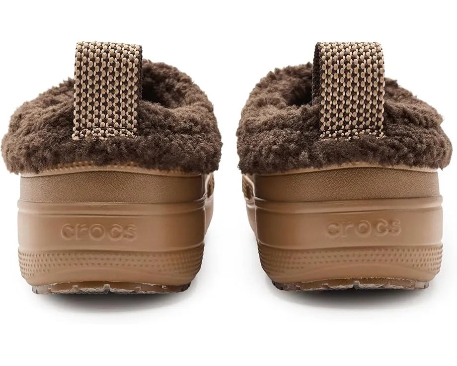 Зимние сапоги Crocs Classic Lined Shorty с искусственным мехом и водонепроницаемые