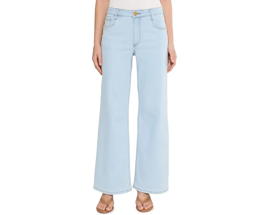 KUT from the Kloth Брюки Maya Wide Leg с высокой талией цвета Unearthly