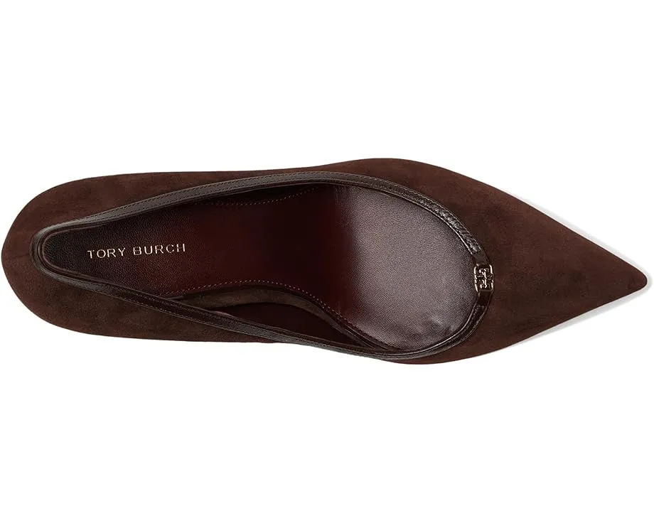 Туфли лодочки Tory Burch Double T Buckle на каблуке 80 мм с застежкой на пряжке