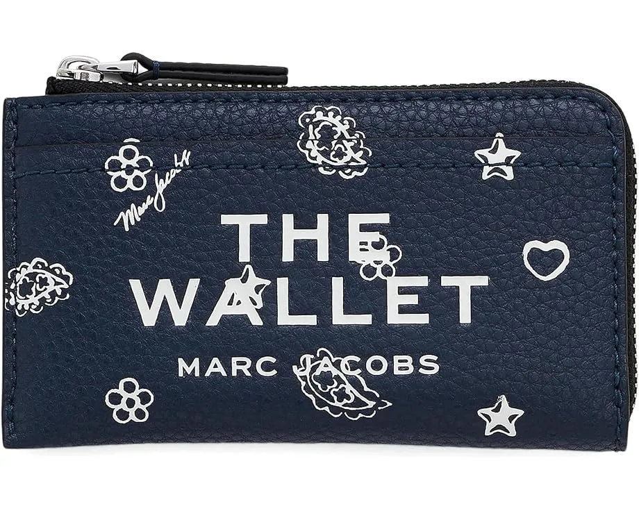 Кошелек Marc Jacobs The Bandana Top Zip Wallet на молнии