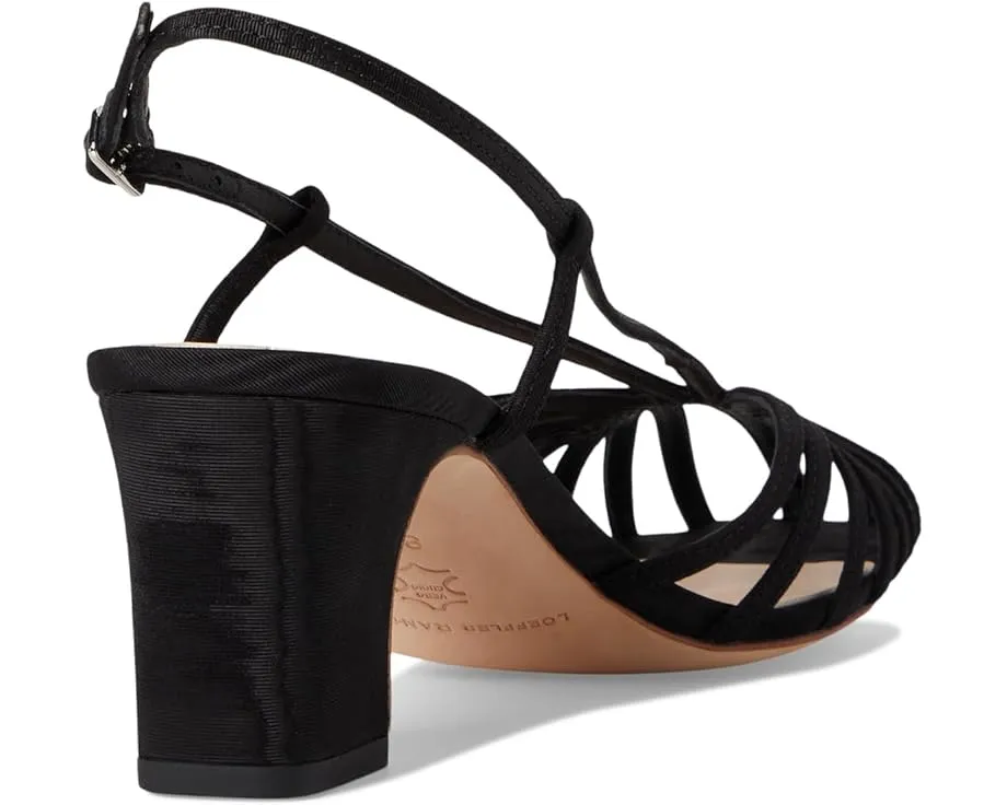 Сандалии Loeffler Randall Priscilla на среднем каблуке с решетчатым верхом