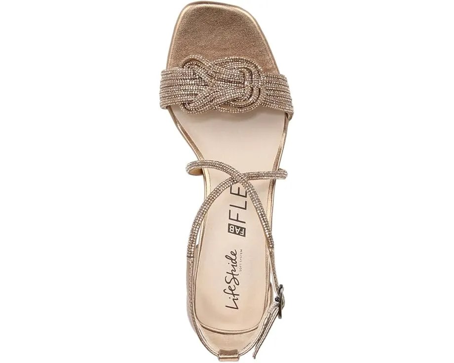 LifeStride Captivate вечерние босоножки на устойчивом квадратном каблуке со стразами