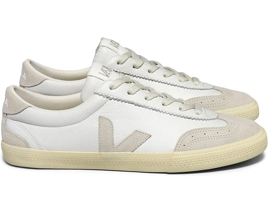 Кроссовки VEJA Volley из органического хлопка с замшей и кожей