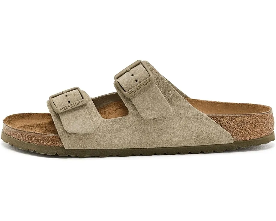 Сандалии Birkenstock Arizona из замши с анатомической стелькой