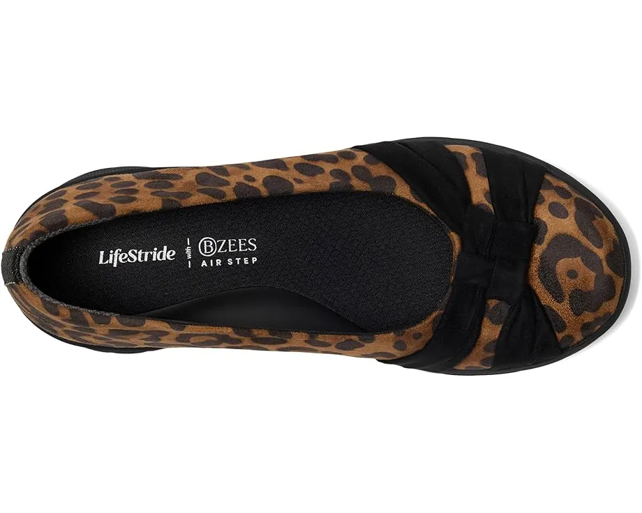 Балетки LifeStride Glamour с накладкой из ткани и технологией Air Step