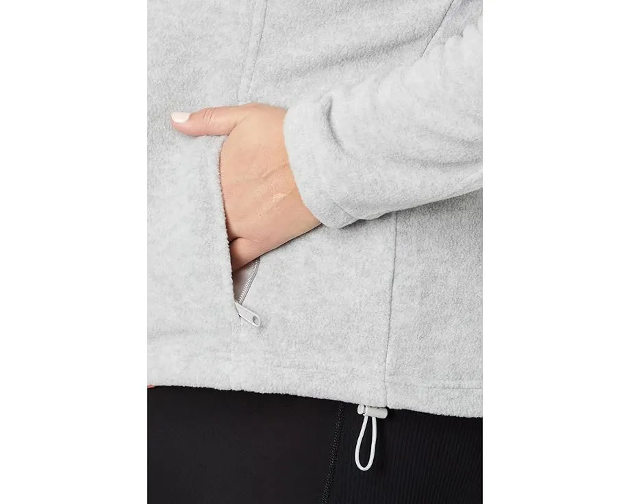 Толстовка Columbia Plus Size Benton Springs с молнией и карманами