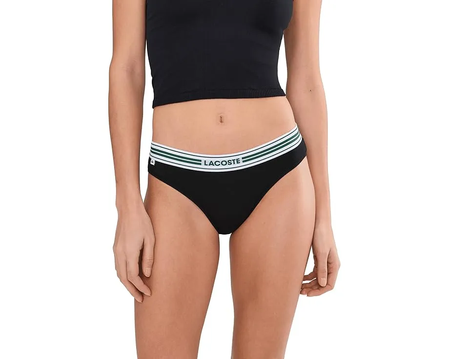 Трусы Lacoste Contrast Waist из эластичного хлопка