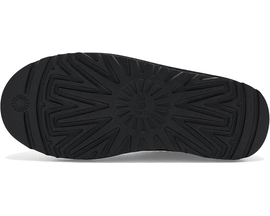 Слипоны UGG Tasman из нубука с мехом внутри
