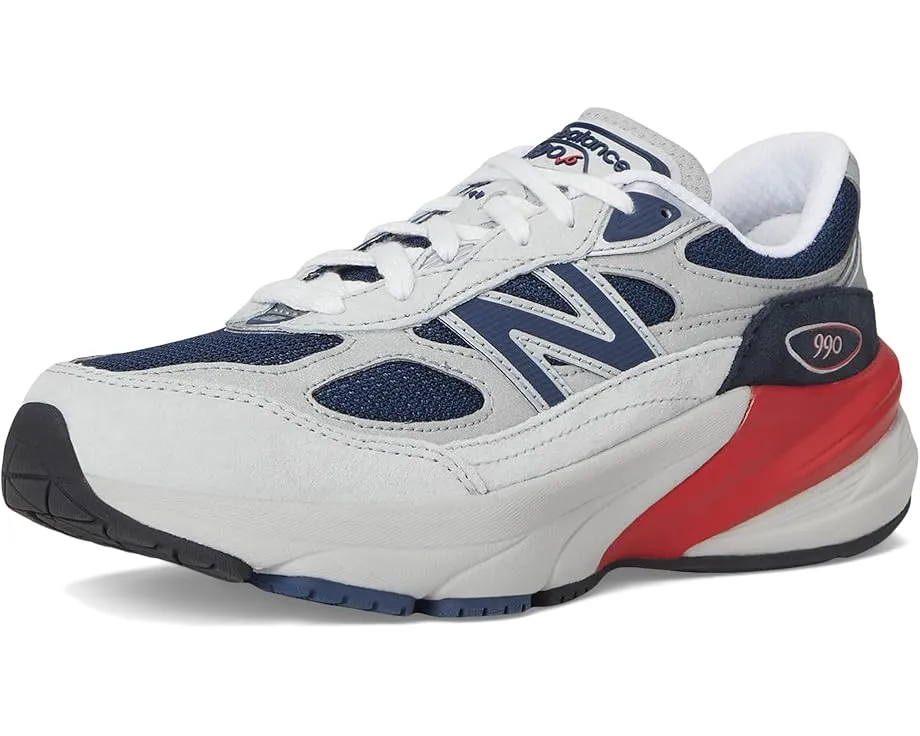 Детские кроссовки New Balance 990v6 с технологией FuelCell и кожаным верхом