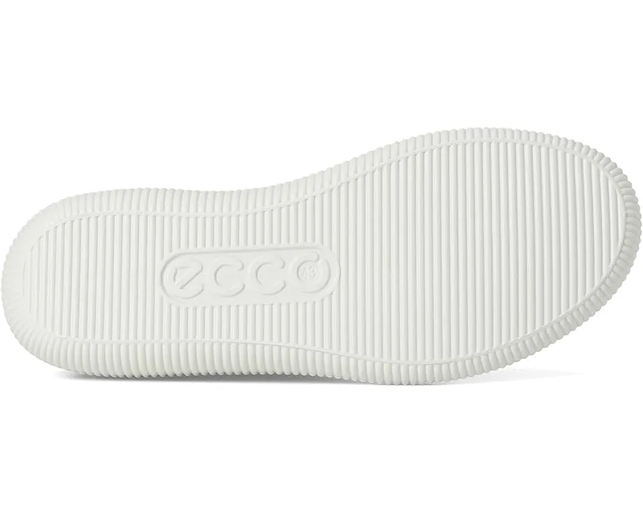 Кроссовки ECCO Soft Zero Lace Up из зерненой кожи с полиуретановой подошвой