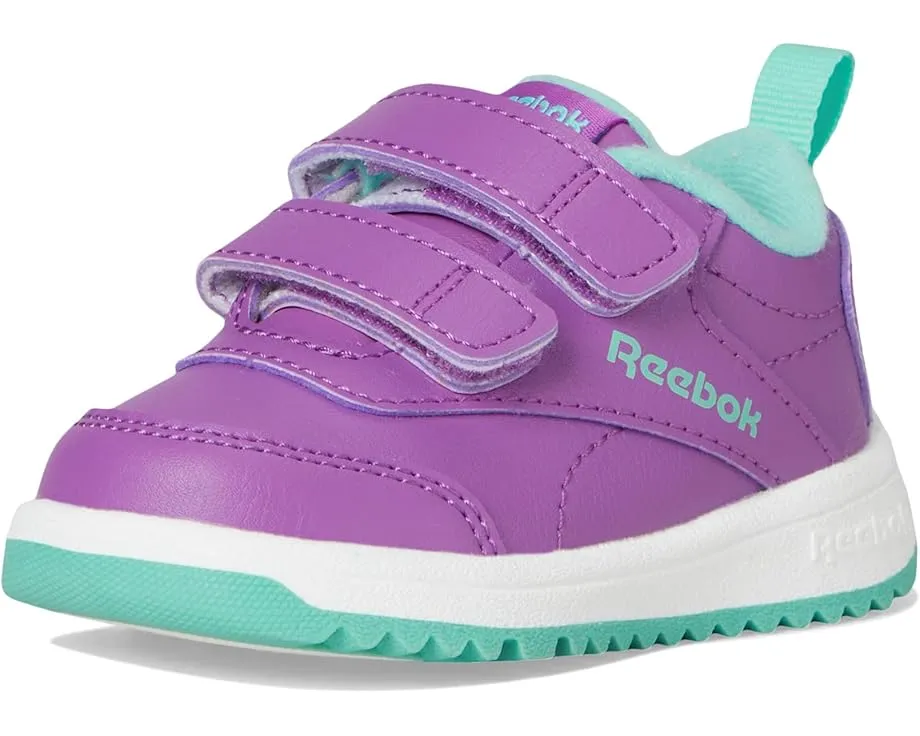 Кроссовки Reebok Weebok Clasp Low 2 для малышей с застежками на липучках