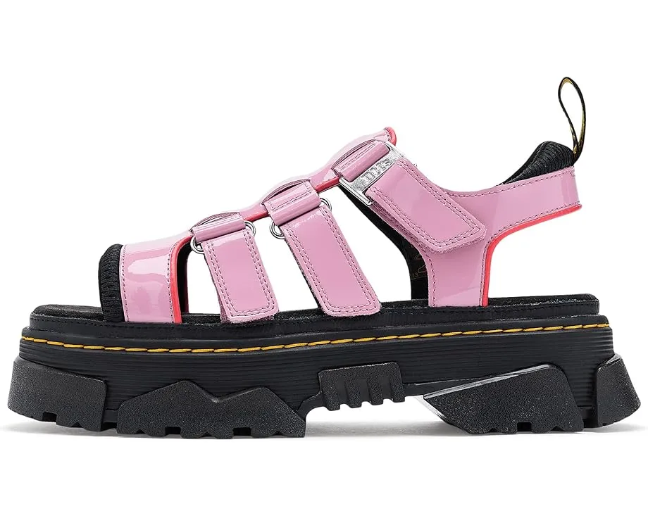 Ботинки Dr. Martens Mattison 3S с тремя регулируемыми ремнями на платформе 5 см