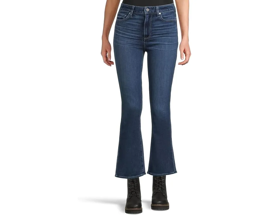 Джинсы Paige Claudine In Moony с завышенной талией и расклешенным низом