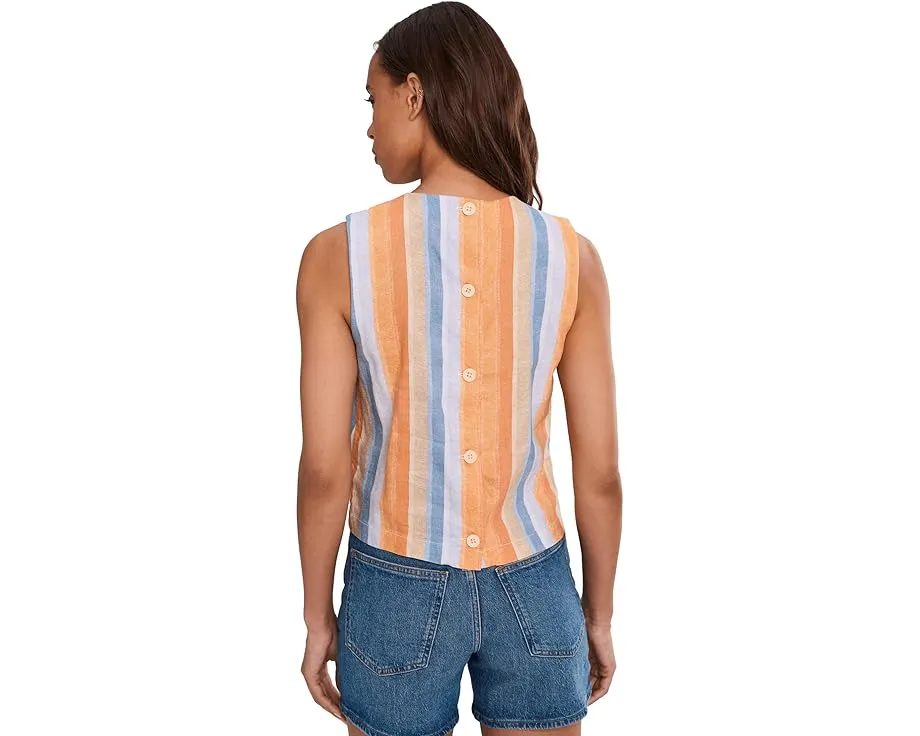 Топ Liverpool Los Angeles без рукавов с застежкой на пуговицах сзади