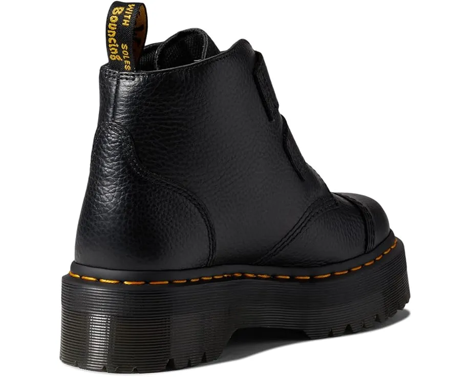 Ботинки Dr. Martens Devon Flower с цветочными ремнями и рантом Goodyear