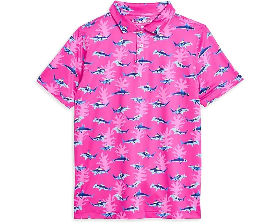 Polo The Great Pink Shark Chubbies Kids с акулами для мальчиков