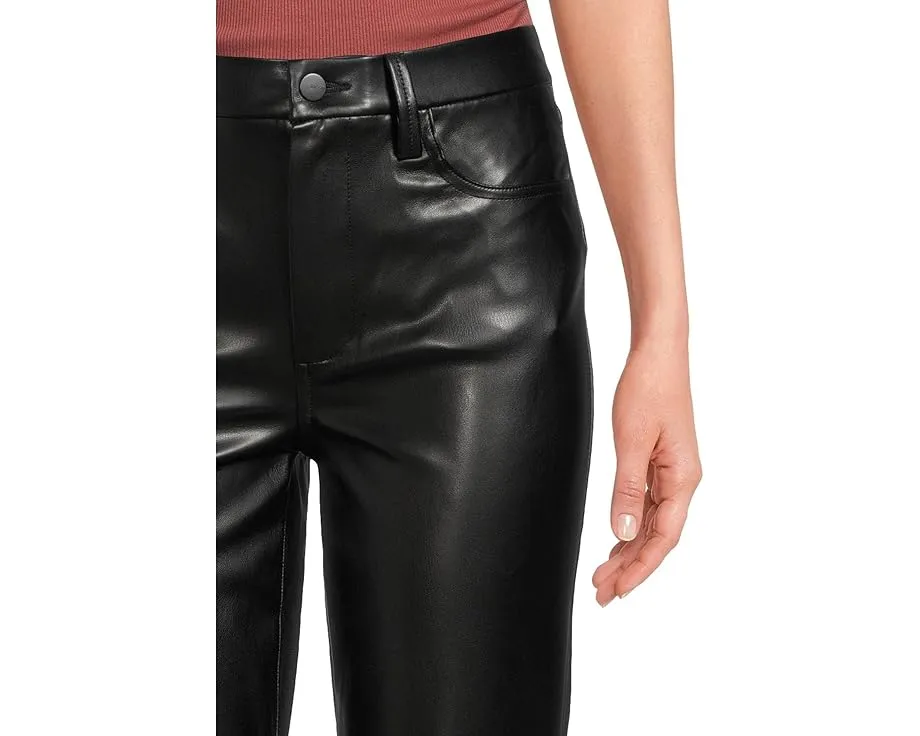 Джинсы Joe's Jeans The Lyra Slim Ankle из веганской кожи