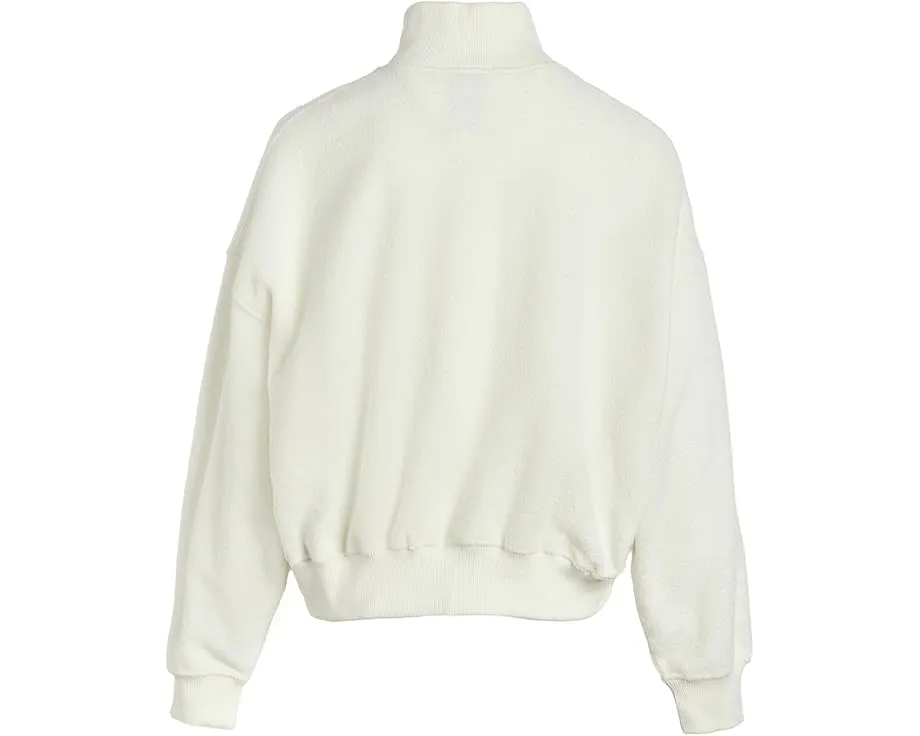 Детская флисовая толстовка Nike Kids Sportswear Long Sleeve Fleece Top с карманом и логотипом