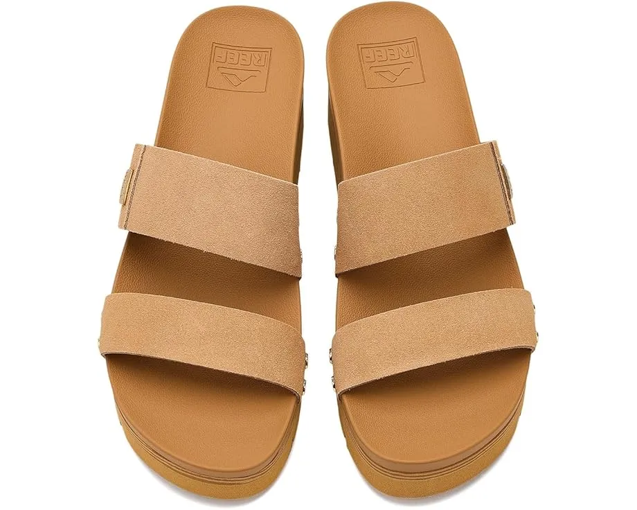 Сандалии Reef Vista Higher Cleo на платформе с ремешками из замши