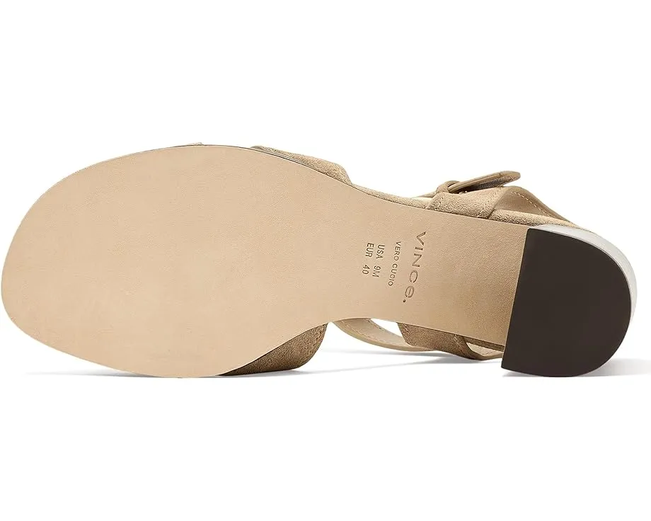 Сандалии Vince Salma Strappy с квадратным носком и устойчивым каблуком