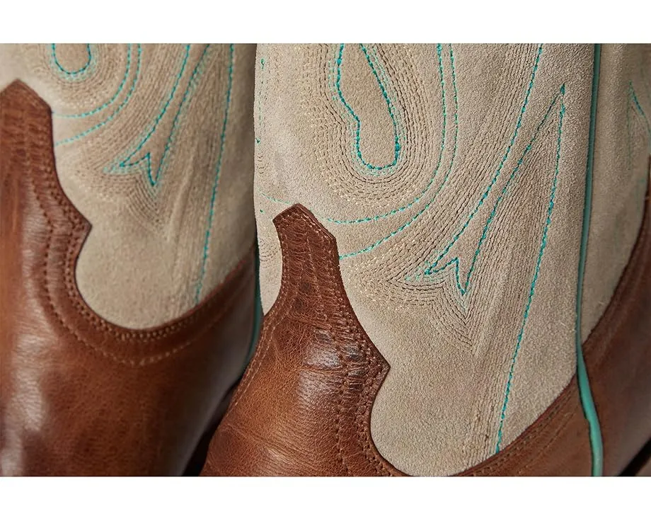 Кожаные сапоги Old Gringo Yuctan с квадратным носком и блочным каблуком