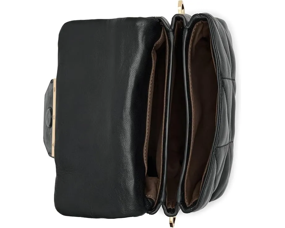 Компактный кроссбоди AllSaints Jupiter Quilt из стеганой кожи для вечера