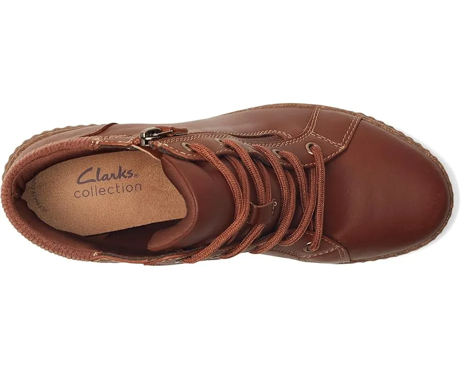 Ботильоны Clarks Caroline Park на шнуровке и молнии