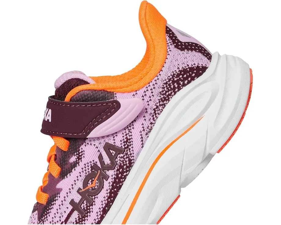 Детские кроссовки Hoka Kids Clifton 10 с амортизацией и застежкой на липучке