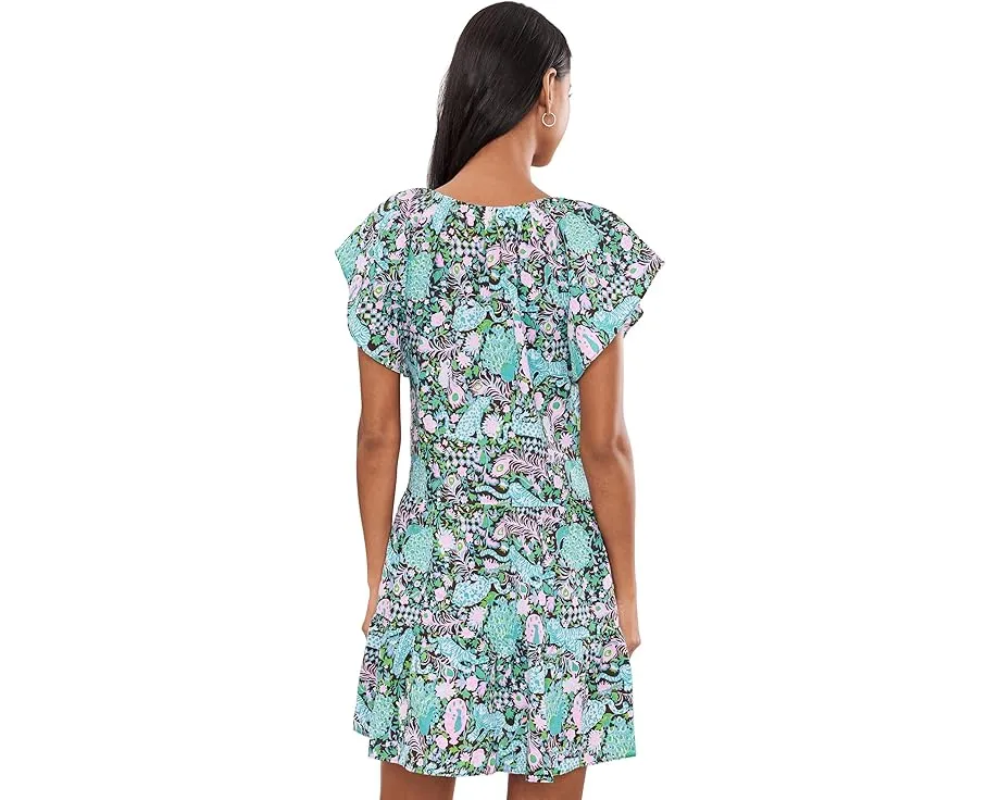 Льняное платье Norella от Lilly Pulitzer с цветочным принтом