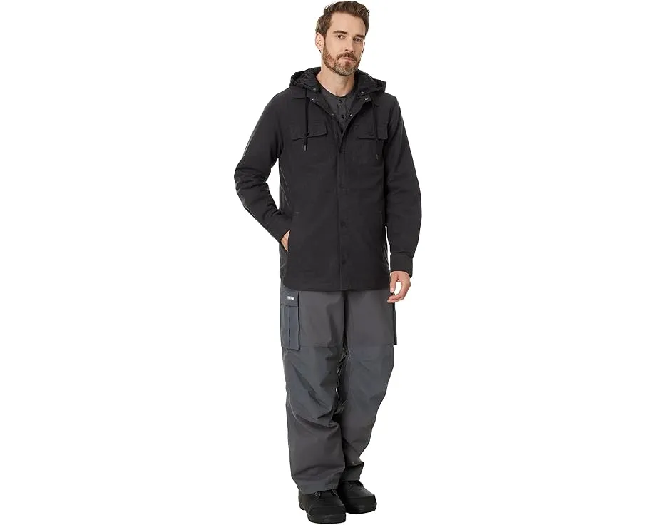 Утепленная фланелевая рубашка Volcom Insulated Riding Flannel с капюшоном