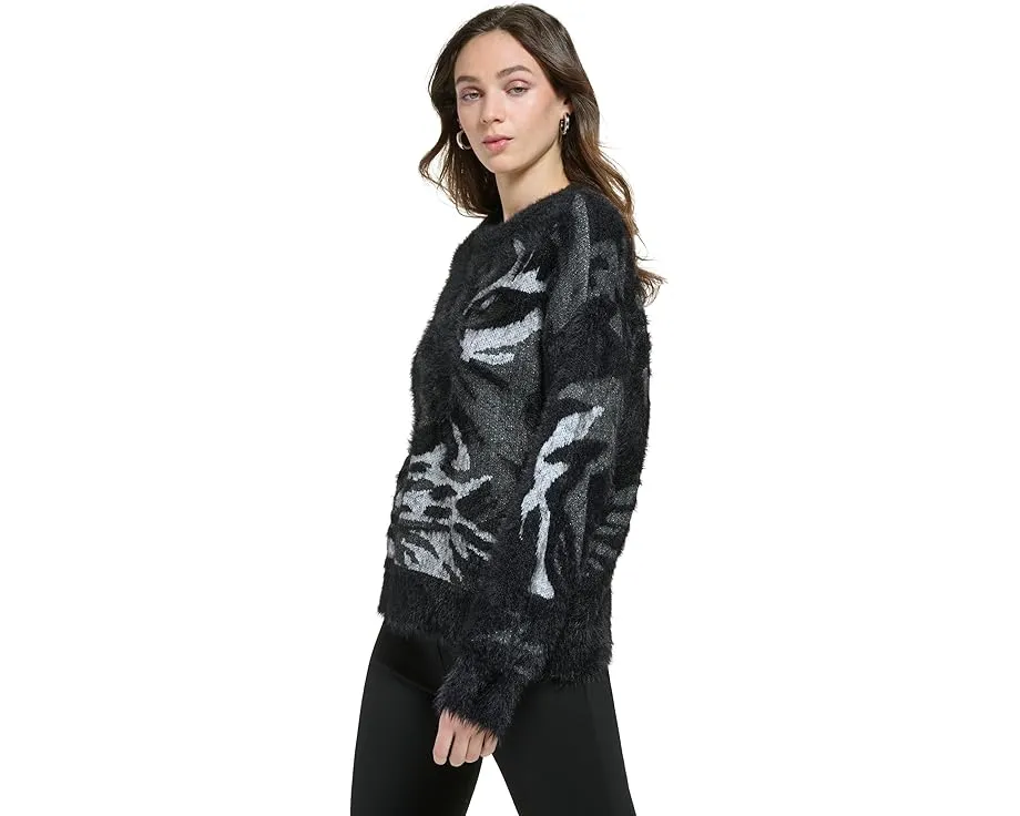 Свитер DKNY Long Sleeve Tiger Eye с длинным рукавом
