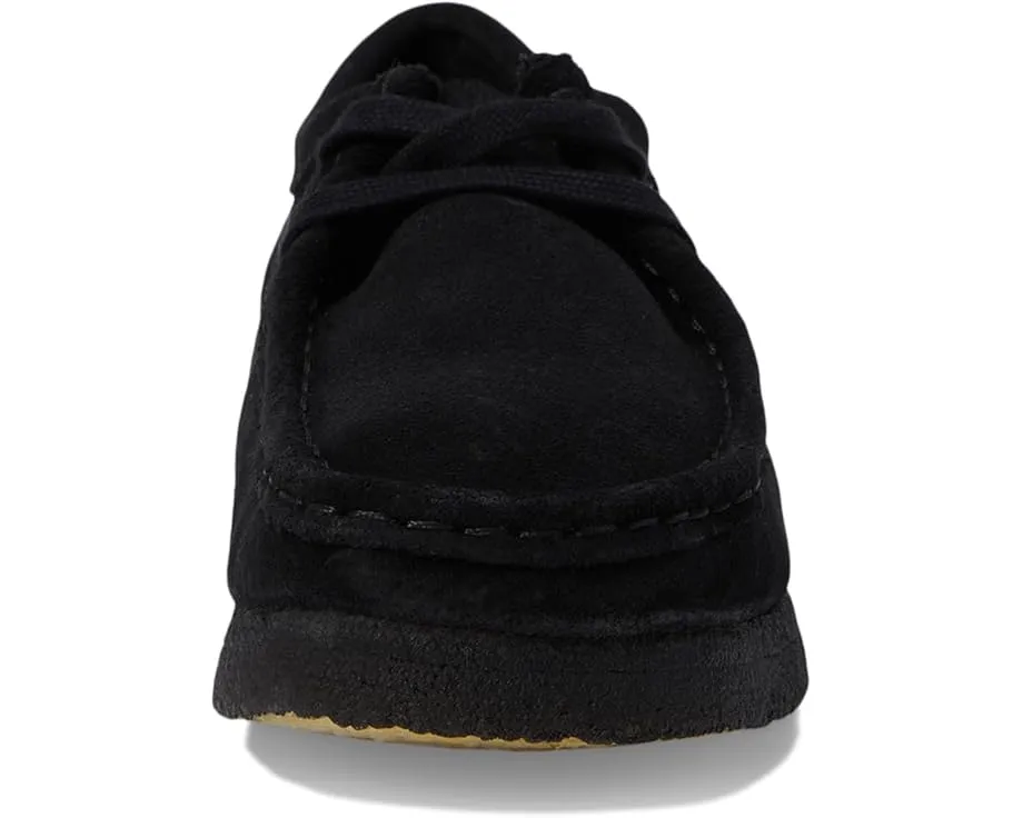 Clarks Wallabee мокасины на шнуровке с подошвой из натурального крепа