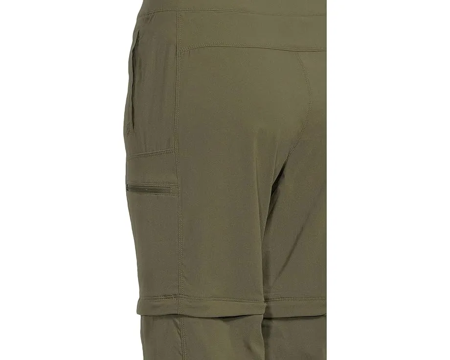 Штаны Mountain Hardwear Dynama Convertible с защитой UPF 50 и молнией для превращения в шорты