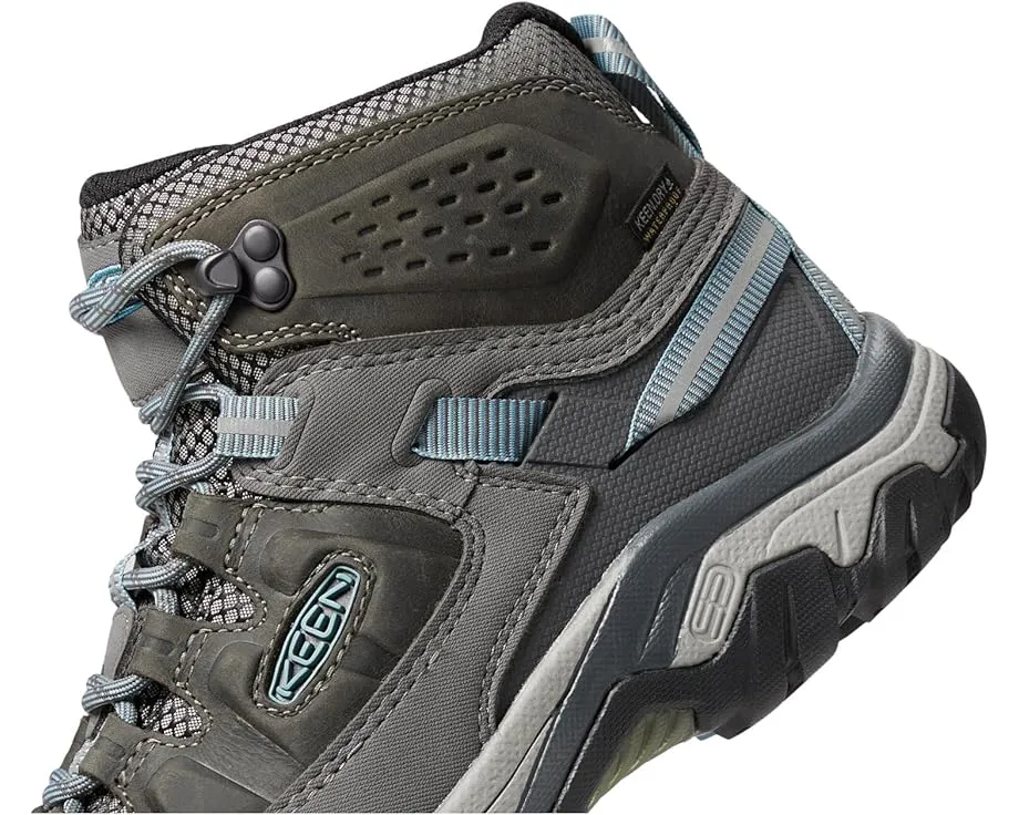 KEEN Targhee III Mid Waterproof треккинговые ботинки Magnet Atlantic Blue