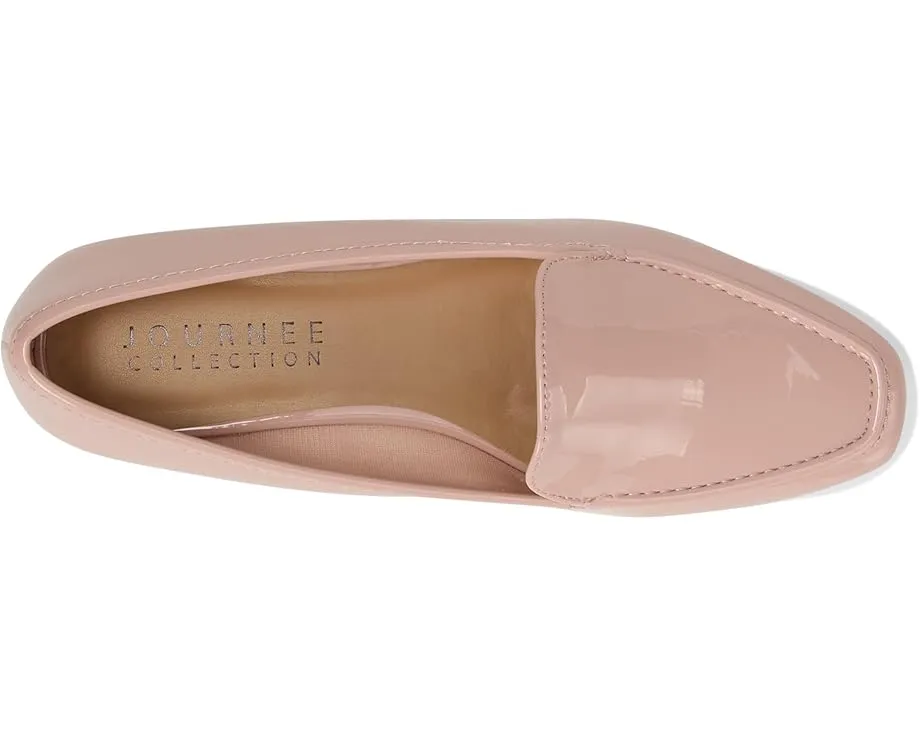 Лоферы Tullie с квадратным носком на низком каблуке от Journee Collection