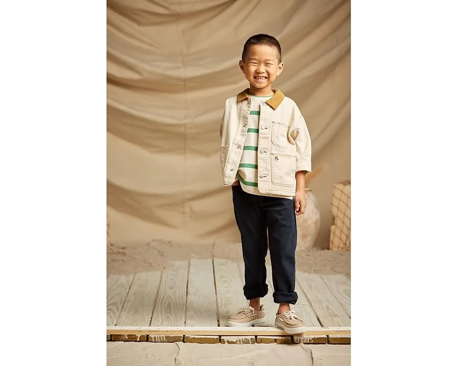 Детские туфли Sperry Kids Sea Ketch с текстильным верхом для повседневного стиля