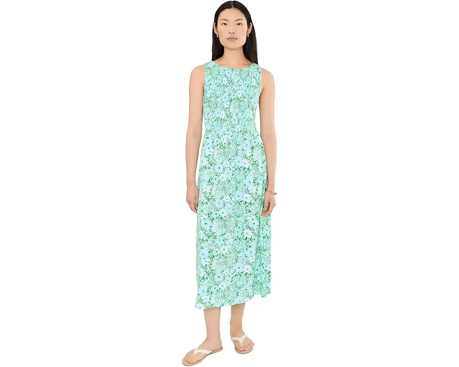 Платье Finnley Midi длины с цветами Lilly Pulitzer