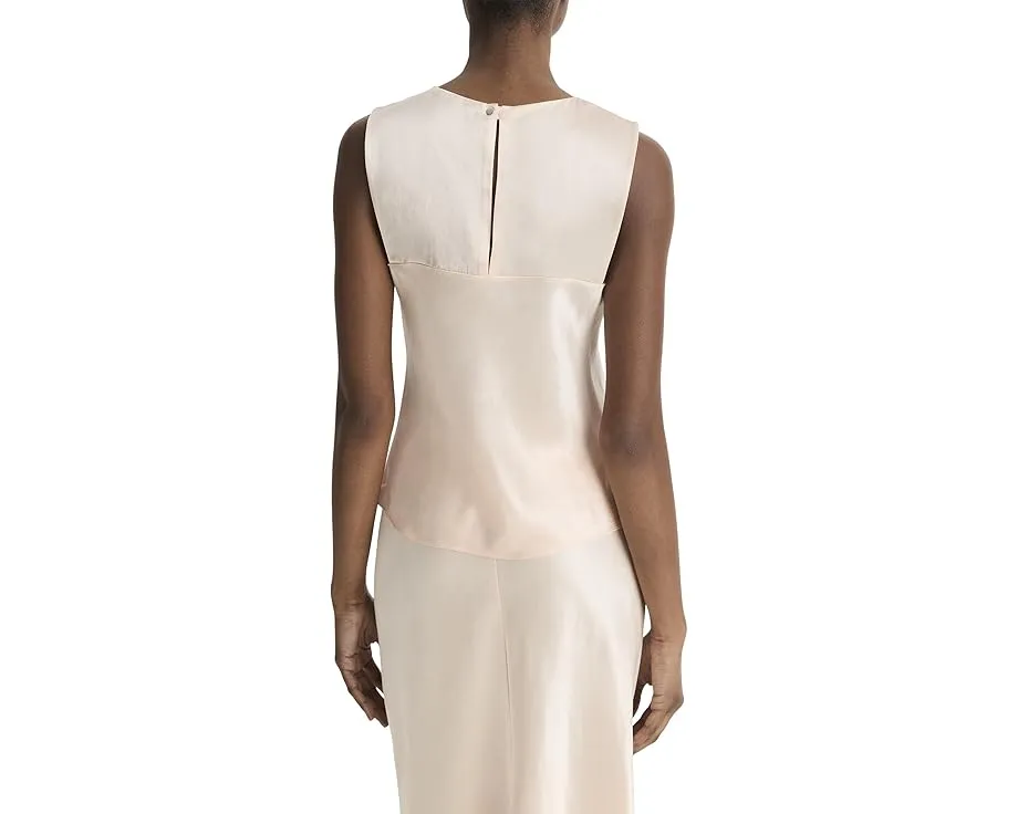 Блуза Naia Shell от Vince из сатина с ответственным ацетатом